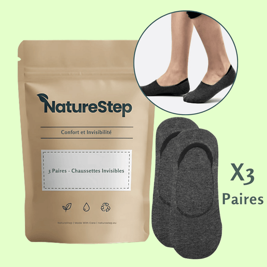 Chaussettes Invisibles - 3 Paires